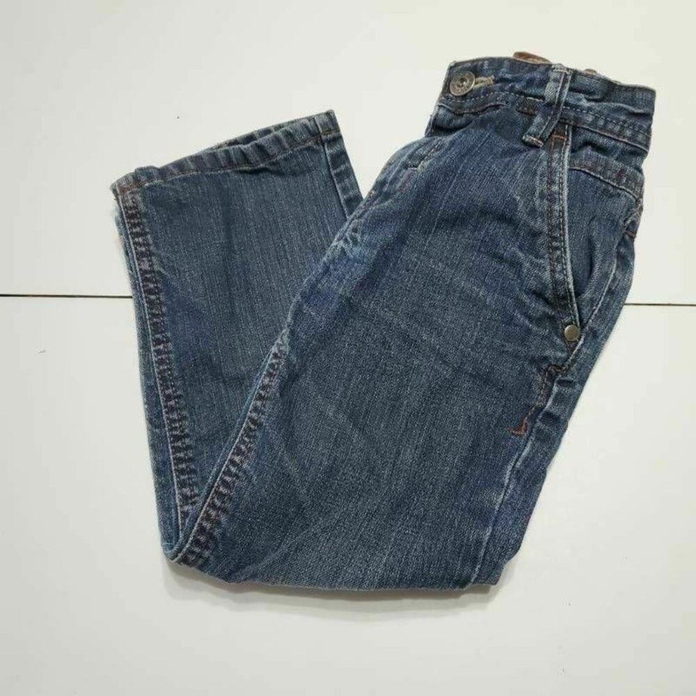 Next Boys Classic Straight Leg Jeans Blue Pocket 5 Pants